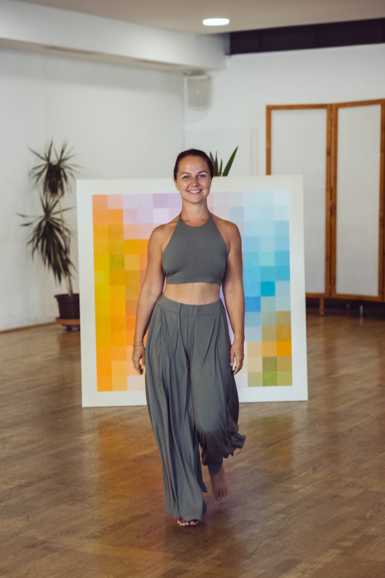 Zuzana prichádza do priestoru pre pohyb